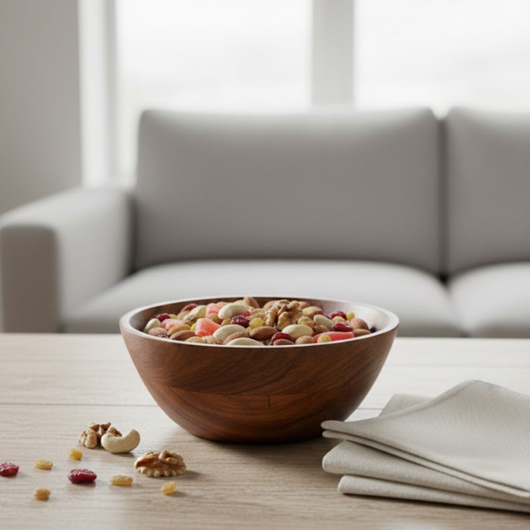 Acacia Wood Bowl: Elevate Your Dining Experience